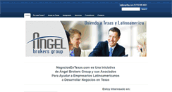 Desktop Screenshot of negociosentexas.com